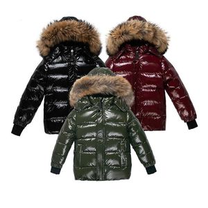 Вниз пальто оранянгемная подростка зимнее пальто детское пиджак для мальчиков для мальчиков, девочки, теплые дети, водонепроницаемые снежные снегопады 216y 221125