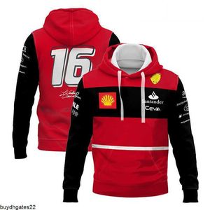 Ferari heren Hoodies sweatshirts F1 Formule Am Team Extreme sportevenement Zipper Hoodie Hoge kwaliteit Harajuku