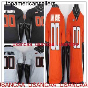 Benutzerdefiniertes Oklahoma State Football-Trikot mit Stickerei, beliebige Namensnummer, Herren-Damen-Jugend-Trikot XS-5XL 6XL