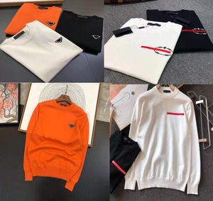 편지 패턴으로 남성 스웨터 양모 다채로운 라운드 넥 스웨터 니트 긴 소매 남여 Outwears 따뜻한 탑 남자 프라드 스웨터