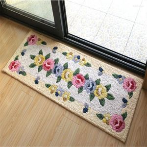 Mattor Cartoon Lovely Kinting Round Tjock Micro Fabric Carpet Mattor Badmat Badrum f￶r Living Bed Room Anti-Slip