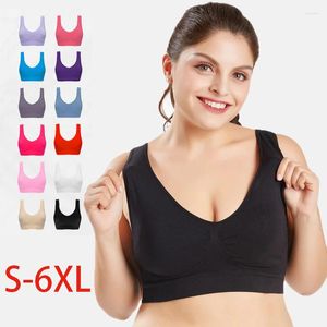 Yoga outfit Sports Bras för kvinna Brassiere Fitness Running Vest Gym Workout Underwear Padded Crop Tops Female Sportswear BRALETTE