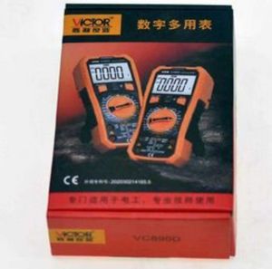 VICTOR VC890D VC890C VC890E Digital Multimeter True RMS Capacitor Ammeter AC DC Voltage Current Capacitance TesterVC890C plus