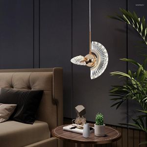 Lampy wiszące liti LED LED Złote PMMA Jadalnia Kuchnia Akcesoria Wiszące Lampa Oprawa Lampa Dekorca domu Wewnętrzna oświetlenie żyrandol