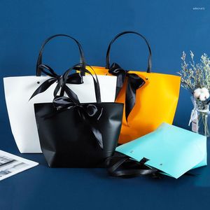 Gift Wrap Cosmetics Jewelry Package Bags Portable Paper Bag For Wedding Birthday Christmas Party Gifts Wrapping Shopping Handbags