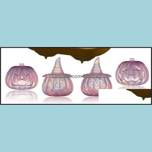 Party Favor Chocolates Mod Sile Party Favor Favor de Halloween Padrat Pattern Die 3D Pumpkin Head Ice Lattice Factory Selling Direct 14 3 Dhowu