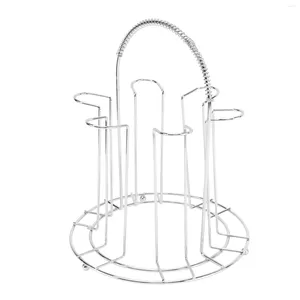 Ganci per tazze, tazze, caffè, portaoggetti, portaoggetti, portabicchieri, appendiabiti, albero da tè, controsoffitto, tazze autoportanti in acciaio inox, calici