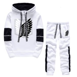 Herrspår med två stycken Set Autumn och Winter Pullover Hoodies Sweatshirtpants Suit Man Luxury 221128