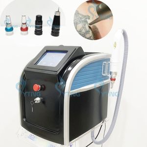 Máquina de remoção de tatuagem a laser 4 comprimento de onda 532nm 755nm 1064nm 1320nm q interruptor pico pico picosegund laser equipamento de peel de carbono