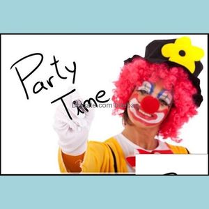Party Favor Cosplay Ball Perform Clown Red Nose Sponge Light Kleine Halloween Ges Tragbare Party Favor Supplies Easy Carry 0 55FK Cc Dhttn