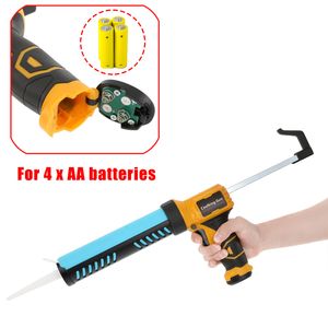 Caulking Gun Electric For AA Battery Door Window Sealant Tool Cement Glass Adhesive Applicator Glue Seal Professional 221128