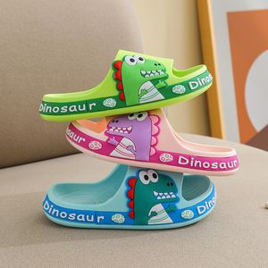 Pantofola Cute Summer Kids Pantofole Dinosauro Bambini Baby Home Impermeabile Traspirante Antiscivolo Ragazzi Ragazze Scarpe da spiaggia 221125