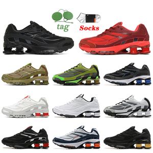 Triple Black Speed ​​Red Chaussures de course Shox Ride 2 SP MIDE OLIVE NAVIY BLUE BLUE GREEN EXTÉRAVEUR TRACLEURS SPORTS GRANDS Taille 46 Mesh Tennis Jogging Sneakers coureurs