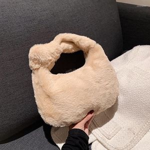 Вечерние сумки Small Soft Faux Murs Totes 2022 Зимние моды.