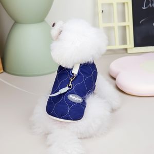 2022 Small Dog Clothes With Fur Collar Pet Winter Warm Coat Jacket Apparel For Medium Doggie Chihuahua Whole237m