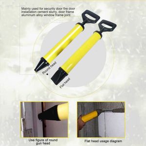 Caulking Gun Lime Pump Cement Grout Mortar Sprayer Applicator Filling Tools Detachable With 4 Nozzles 221128