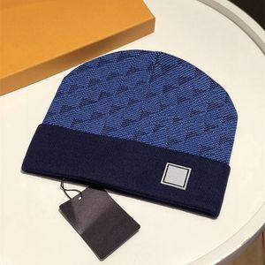 Winter Hat Men Mulheres Designers Fiz chap￩us Man Bonnet Classic Letter Impresso Autumn Wood Knit Skullies Beanies Caps A-7