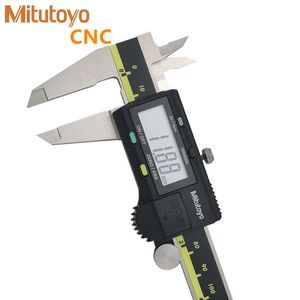 فرجار الورنية Mitutoyo CNC LCD رقمي فرجار إلكتروني 150200300 مللي متر 500-196-20 6 8 بوصة أدوات قياس الفولاذ المقاوم للصدأ 221128