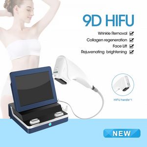 9D HIFU 12 Line Face Lift Anti Aging Faltenentferner Professionelle Schönheitsmaschine für Bauch Double Chi Fettabbau Hautstraffung