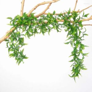 装飾的な花人工植物VINES FERNS PERSIAN RATAN FAKE PLANT FAUX HANGING LOWER