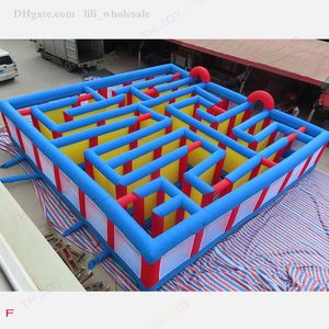 8x8m / 10x10m gigantyczny nadmuchiwany labirynt puzzel Maze Arena Maze Maze Tag karnawałowa gra na sprzedaż