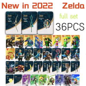 Kartenspiele auf Lager Breath Wild Calamity Apocalypse Switch Linkage 36-teiliges Set Spiel Sammlung 221125