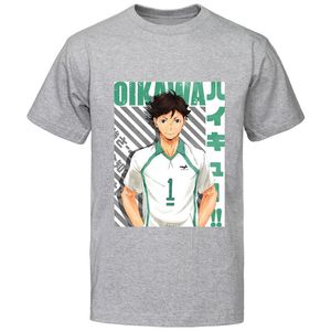 Shirts Men's T Haikyuu Shirt Tooru Oikawa Men Summer Oversized High School Haruku Tshirts Short Sleeve Tee O'neck Tops Camisetas Ooru Shirts Ee Ops 769