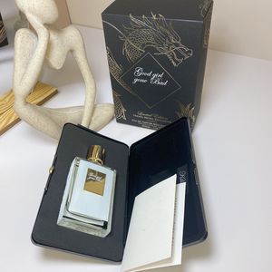 Satış unisex sınırlı parfüm iyi kız, ejderha kutusu ile 50ml kötü gitti tüm eşleşme hediye kadın erkek parfümler koku deodorant tütsü koku koku hızlı gemi