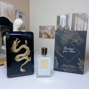 최신 고급 브랜드 향수 좋은 소녀 사라진 나쁜 50ml parfums 향수 eau de parfum 긴 지속 냄새 EDP 남녀 쾰른 향수 드래곤 박스