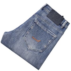 Nya jeans chino byxor byxa mäns byxor sträcker höst vinter nära passande jeans bomullslakor tvättade rakt affär casual cq8260