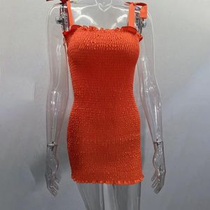 Casual Dresses Sleeveless For Women Square Neck Tank Dress With Wide Suspender Strap Summer Days FS99