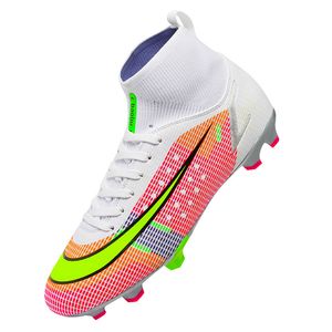 Dress Shoes Outdoor Men Soccer Boys Kids Football Boots TF Hard Court Sneakers AG Grass Training Sport Footwear Drop 221125