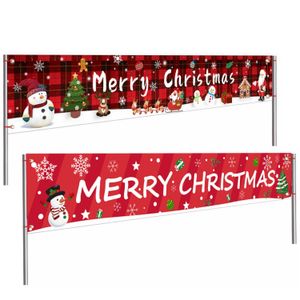 Christmas Decorations Outdoor Banner Flag Merry Decoration for Home Xmas Ornament Navidad Natal Noel Gift Happy Year 221125