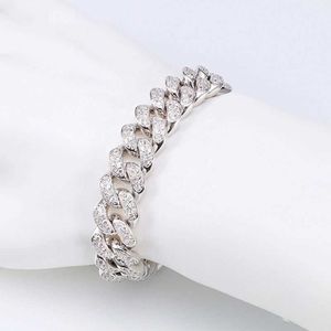 Подвесные ожерелья для подвески Sterling 925 Men 925 Sier Cuban Link Bracelet