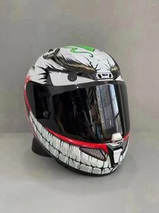 Motorcykelhjälmar Full ansiktshjälm Venom 2 Motocross Racing Motobike Riding Casco de Motocicleta Four Season R-PHA11