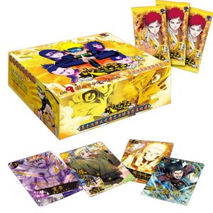 Giochi di carte Genuine Anime Figure s Uzumaki Collectible s Bronzing Barrage Flash Table Toys Regali per bambini 221125