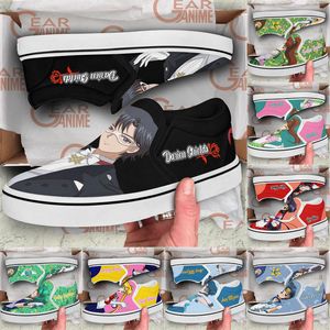 Tullskor anime diy designer tränare mens kvinnor sneakers anpassade löpning canvas casual brädskor jogging anpassad storlek eur36-45