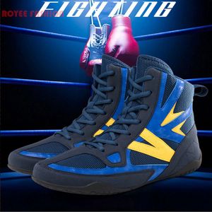 2022 Güreş Ayakkabılarında Yeni Botlar Boots Man Shoe Platformu Boot