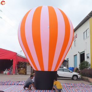 Consegna gratuita Attività di gonfiabili pubblicitari all'aperto Attività tetto pubblicizzare gigante palloncino a terra gonfiabile in vendita