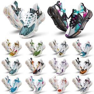 Alfândega Sapatos Homens Mulheres Running Shoes Diy Multis Color Branco branco Rosa Verde Homens roxos personalizados esportes de tênis esportivos Treinadores de joggings Fashions