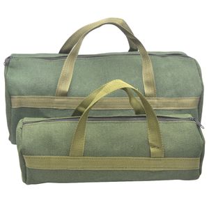 Verktygsväska Dålig tjock Canvas -påse S Storage Organizer Instrument Case Portable For Electrical Tote Multifunktion 221128