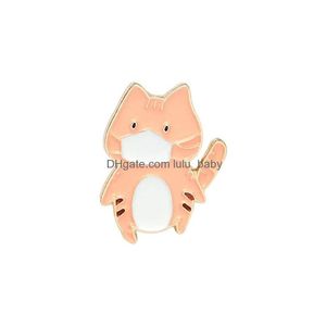 Pinos broches desenho animado jóias criativas broches 3pcs Conjunto de animais tem tema vestindo uma máscara de pinos de lapela de cub de gato de coelho de máscara