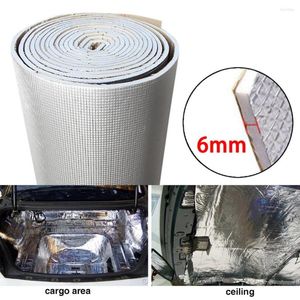 Interior Accessories Thermal Insulation For Cars Thick 6mm Aluminum Foil Muffler Cotton Auto Soundproofing Dampening Foam Isolation Mat