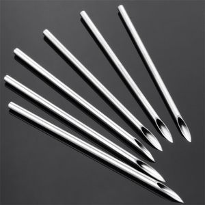 50 pcs /pack Factory Body piercing needles 12g.14g.16g.18g. 20g Individualized Package Needle Supplies Kit
