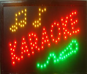 LED Karaoke Neon Light Sign with Animation montion and Power Switch Indoor Use 4467175 on Sale
