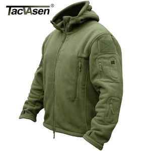 Мужские куртки Tacvasen Winter Airsoft военные мужские флисовые тактические тепловые тепловые обручения осень верхняя одежда на открытом воздухе 221124