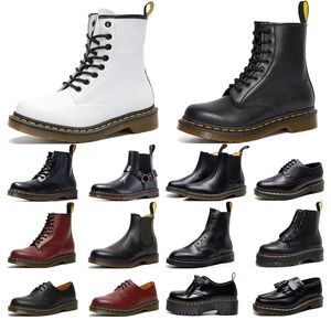 Doc Martens Dr martins Designer Boots mens womens High Leather winter snow booties Oxford Bottom Ankle shoes martines trainers sneakers outdoor shoes