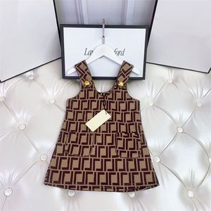 Estilista de roupas para bebês, meninas, crianças, camiseta branca de manga comprida, roupas de marca clássicas, primavera, crianças, conjunto de vestidos de primavera, roupas de letras luxuosas