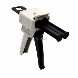 Caulking Gun Hand Tool 50 ml AB ​​Epoxy Lim Applicator Adhensive Cartridge Mixed 1 1 Manual Dispense 221128