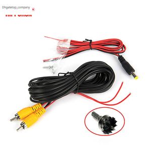 Hippcorn Reverse Camera Video Cable for Car Rear View Parking Universal 6M Wire Match with Multimedia Monitor Power